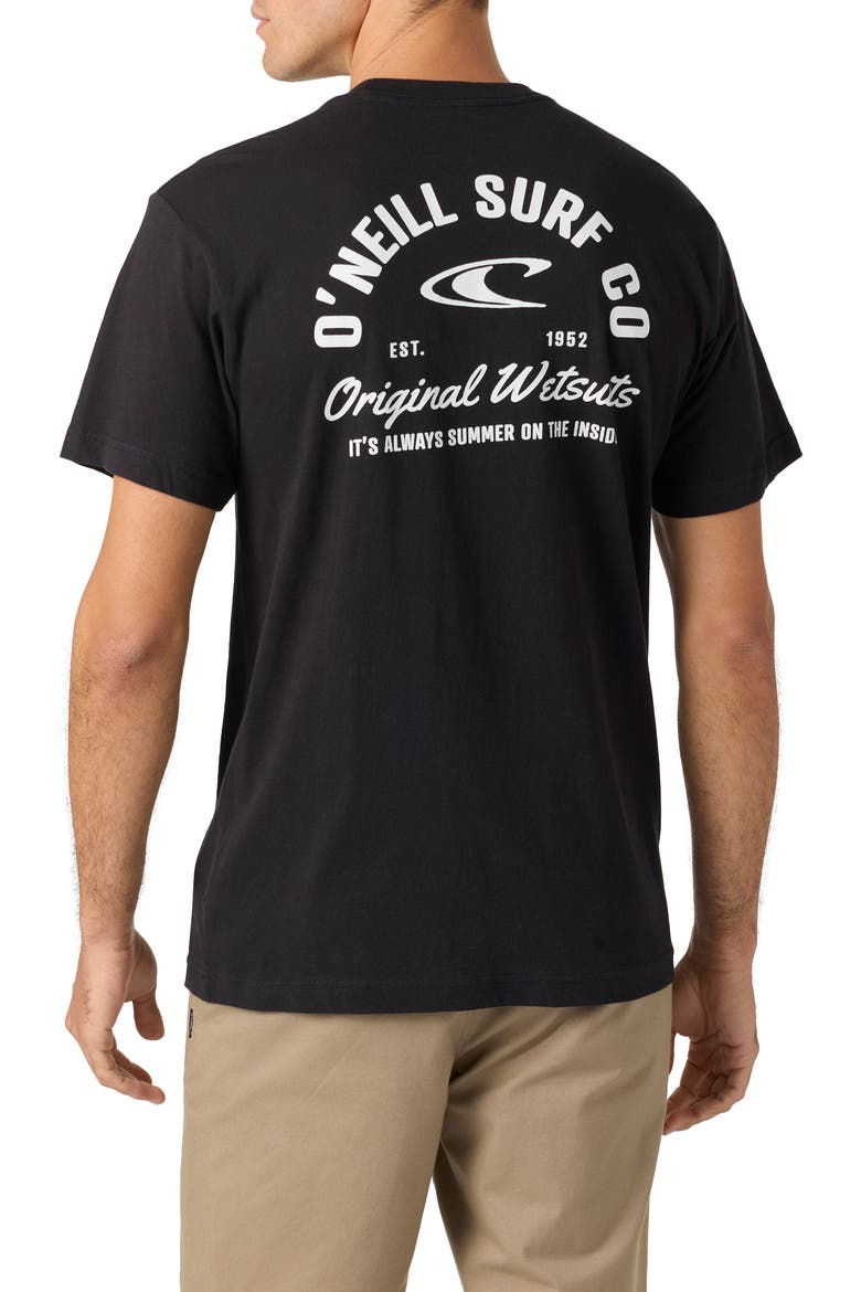 Rocker Pocket Graphic T-Shirt, Alternate, color, BLACK