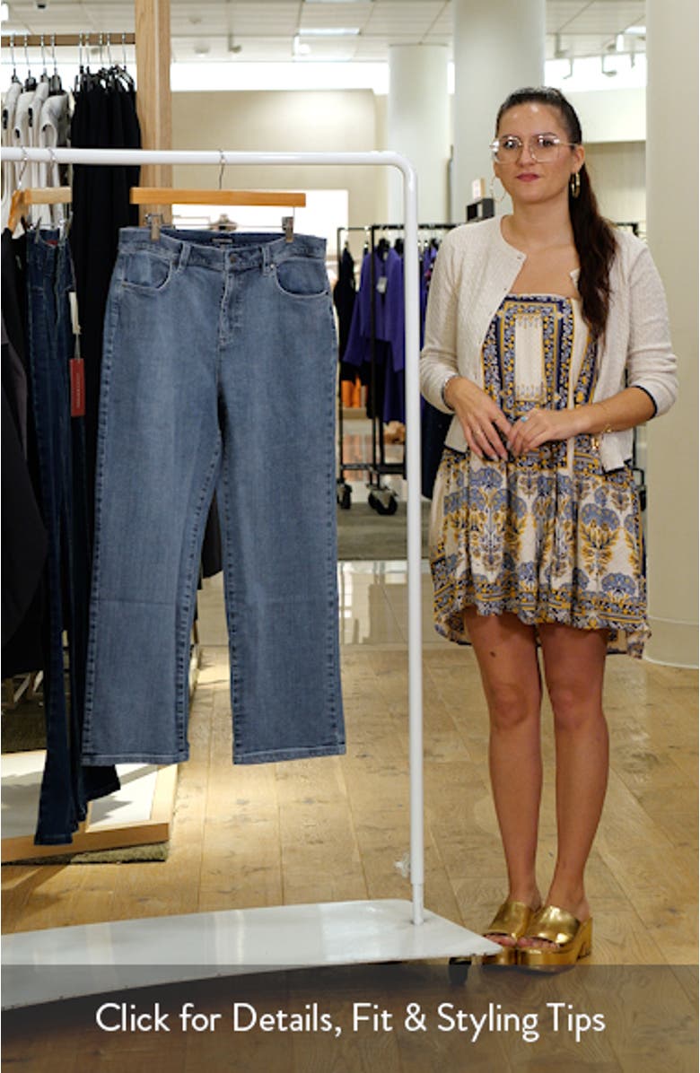 Ankle Straight Leg Jeans, sales video thumbnail