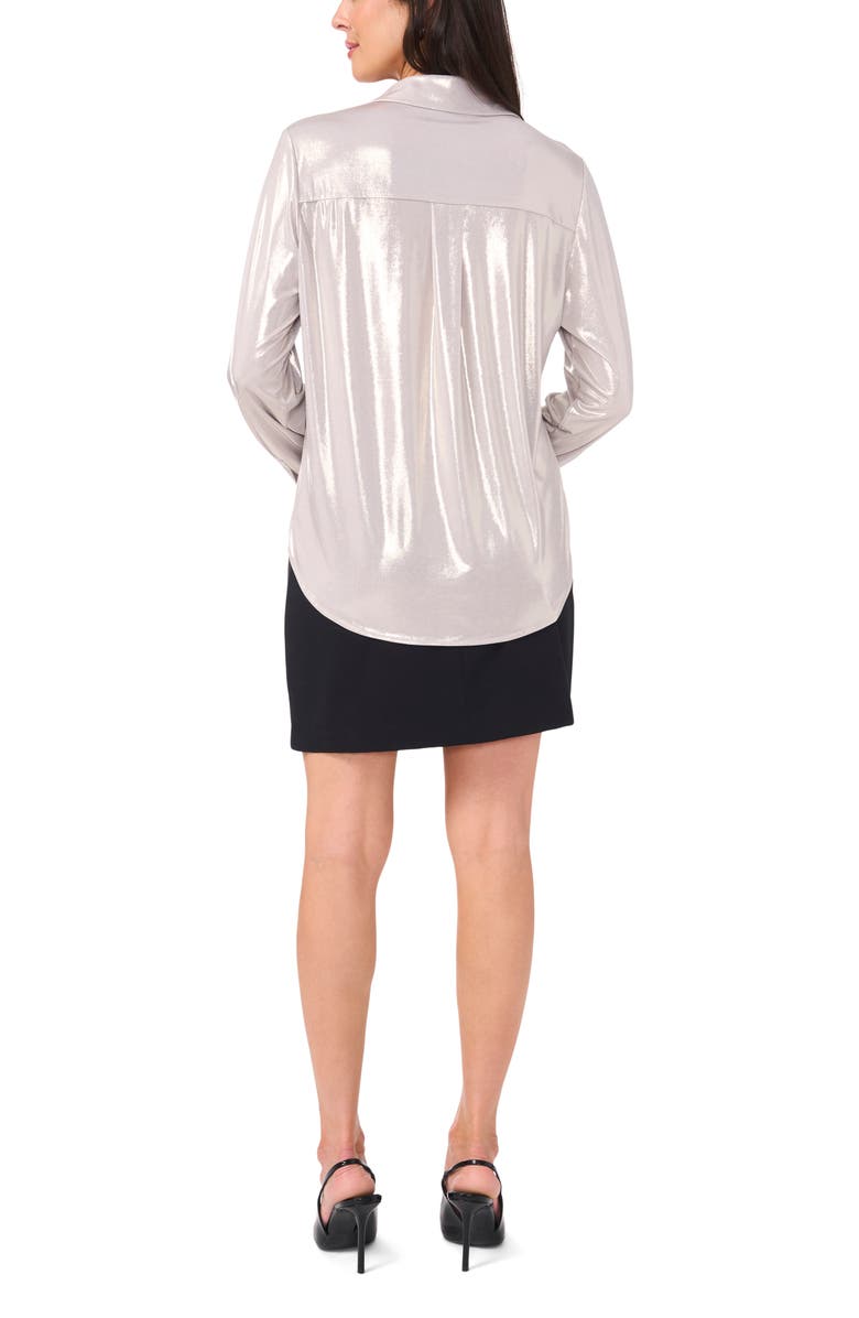 Vince Camuto Foil Button-Up Shirt, Alternate, color, 