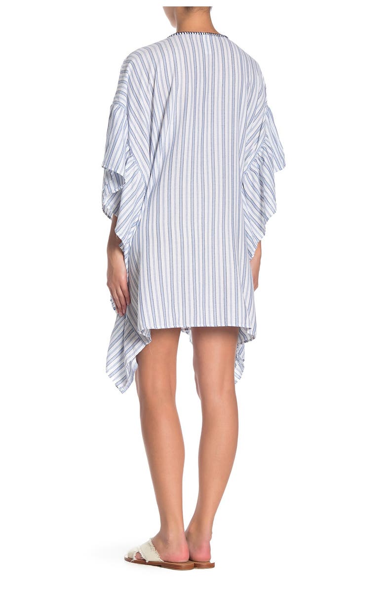 Tommy Bahama Ticking Stripe Cover-Up Tunic, Alternate, color,