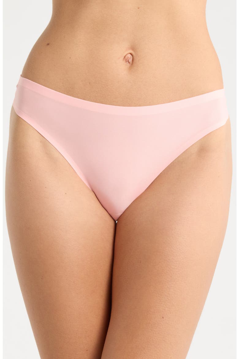 Soft Stretch Thong, Main, color, FLUOR PINK