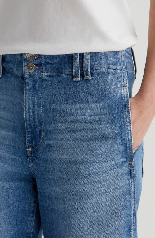 Shop Ag Natasha High Waist Wide Leg Jeans In Iris
