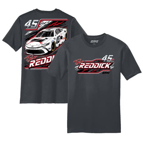 Men's 23XI Racing  Charcoal Tyler Reddick Jordan Car T-Shirt