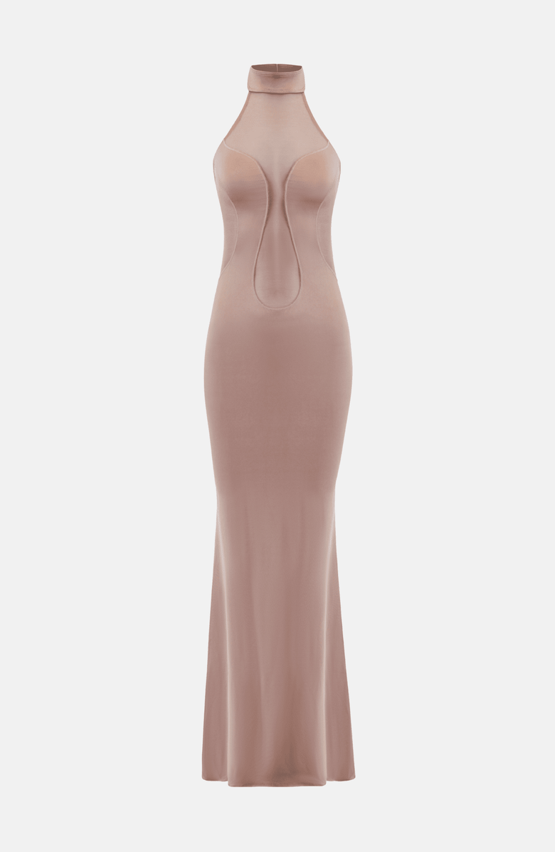 OW Collection SELIA Maxi Dress, Alternate, color, Beige