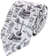 Trafalgar Esquire Law Silk Novelty Necktie
