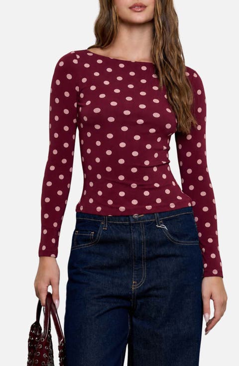 Long Sleeve Knit Top