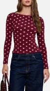 Blu Pepper Long Sleeve Knit Top