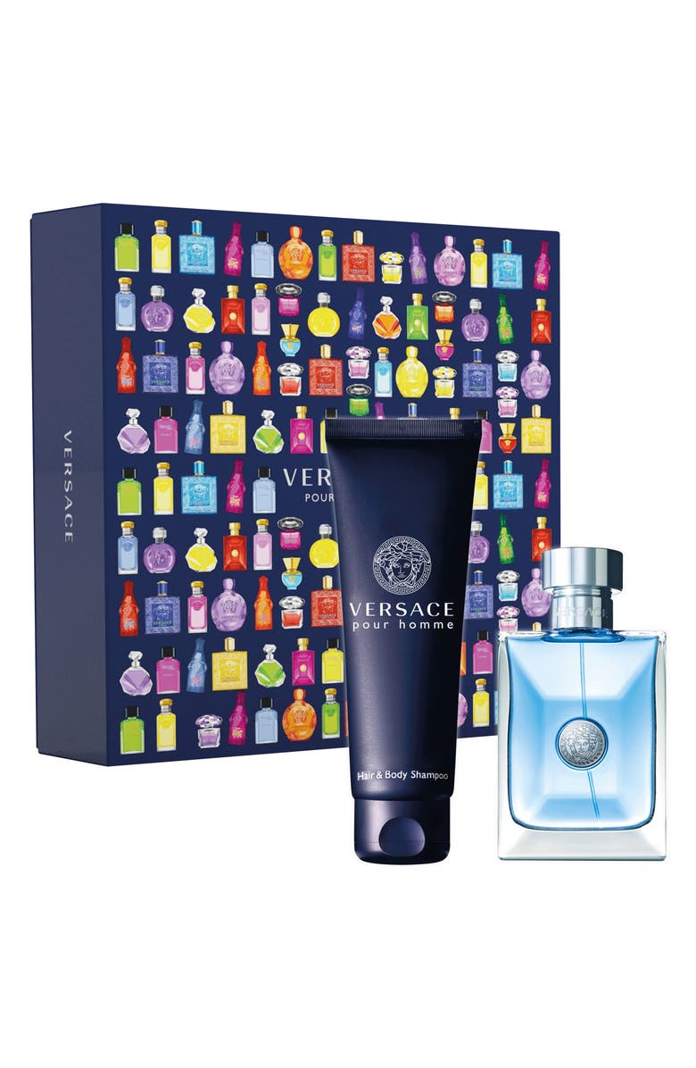 Versace pour Homme Eau de Toilette Set-$115 Value, Main, color, 
