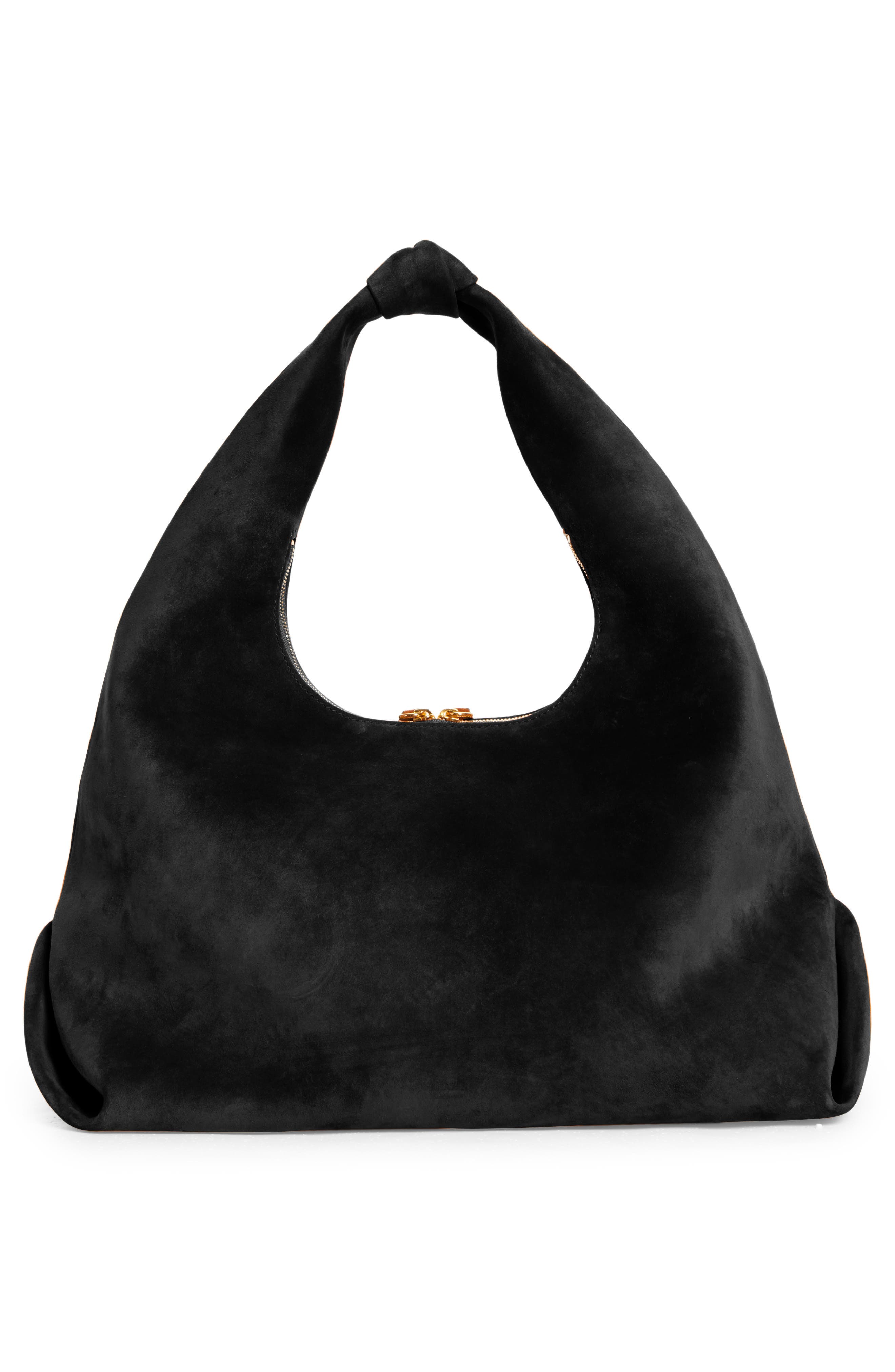Khaite Large Beatrice Suede Hobo Bag, Alternate, color, 