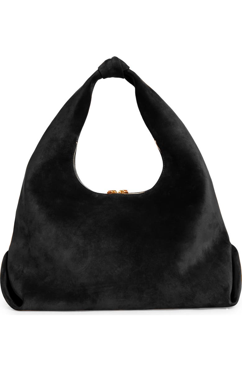 Khaite Large Beatrice Suede Hobo Bag, Alternate, color,