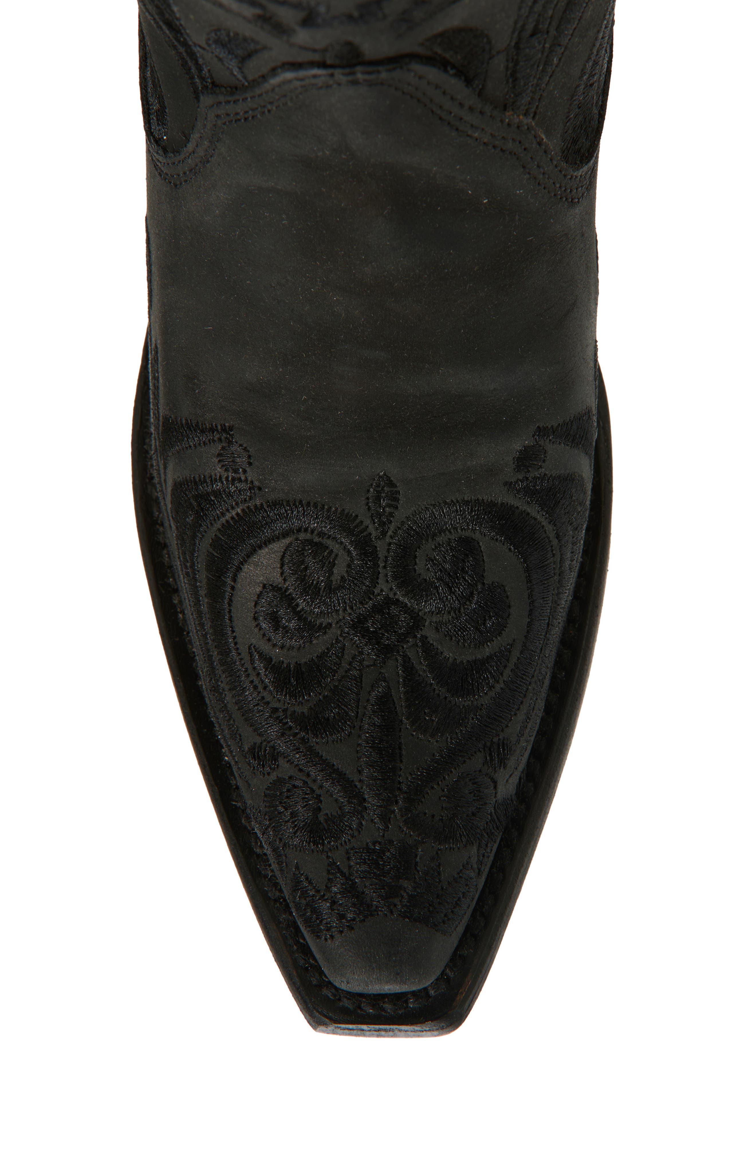 CIRCLE G Embroidered Western Ankle Boot, Alternate, color, 