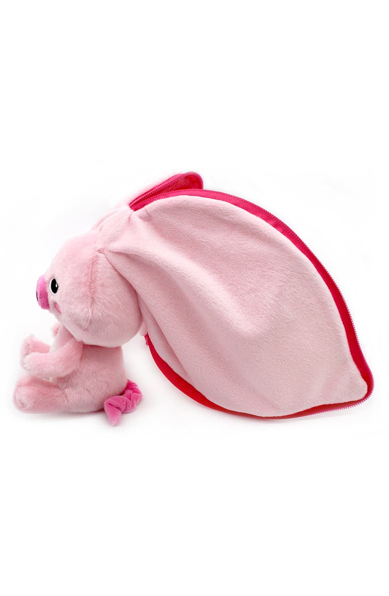 Flipetz Piglet the Pig Radish, Alternate, color, Pink