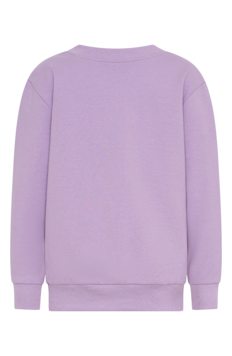 TINY TRIBE Kids' Core Cotton Sweatshirt, Alternate, color, Lilac