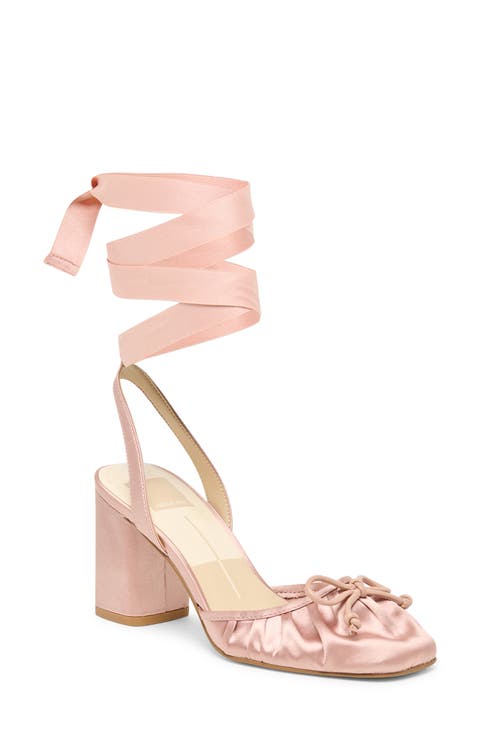 Tisha Ankle Wrap Pump (Women)