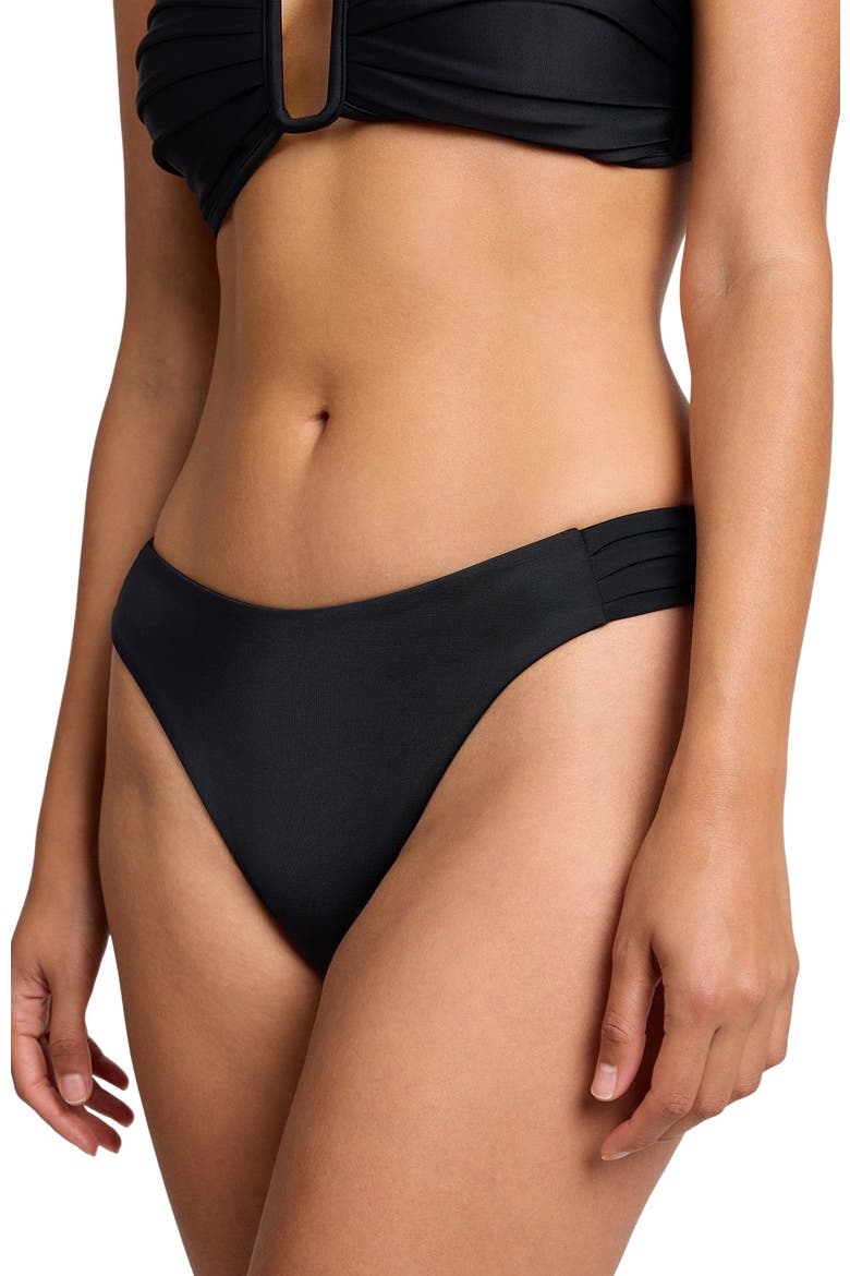 Capri Bikini Bottom, Main, color, BLACK