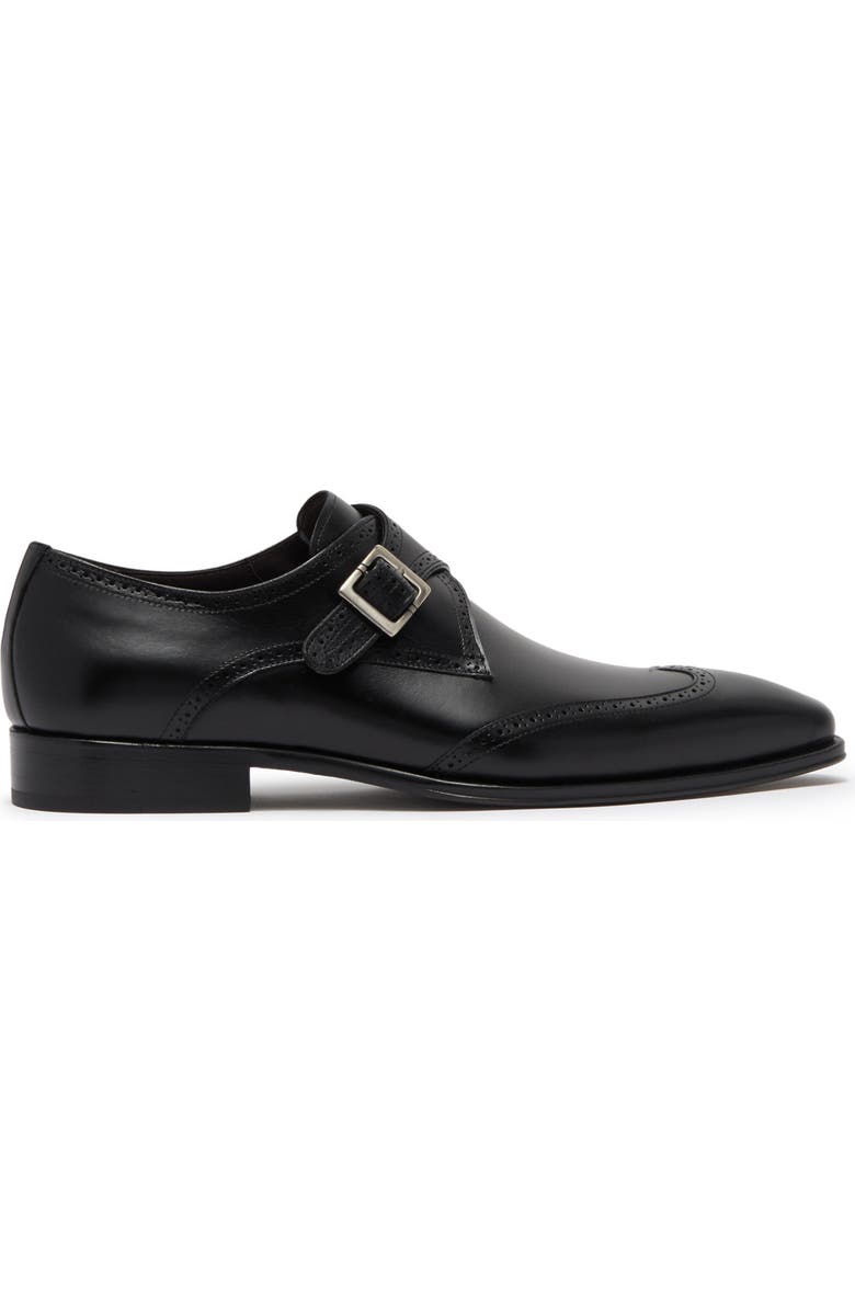 Mezlan Nikola Wingtip Monk Strap Loafer, Alternate, color,