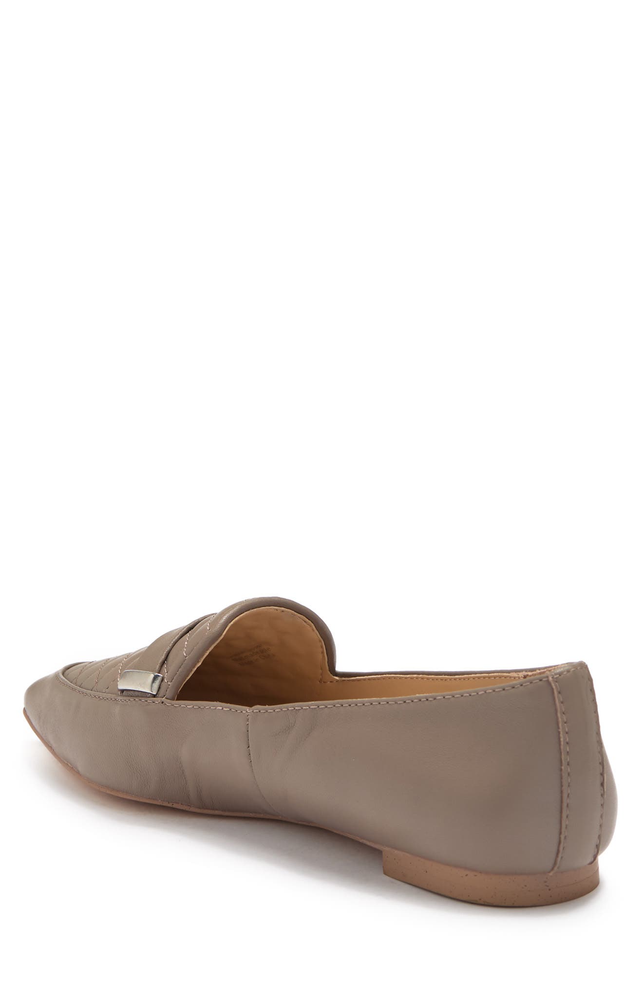 Nayeli Quilted Leather Loafer, Alternate, color, PORTOBELLO