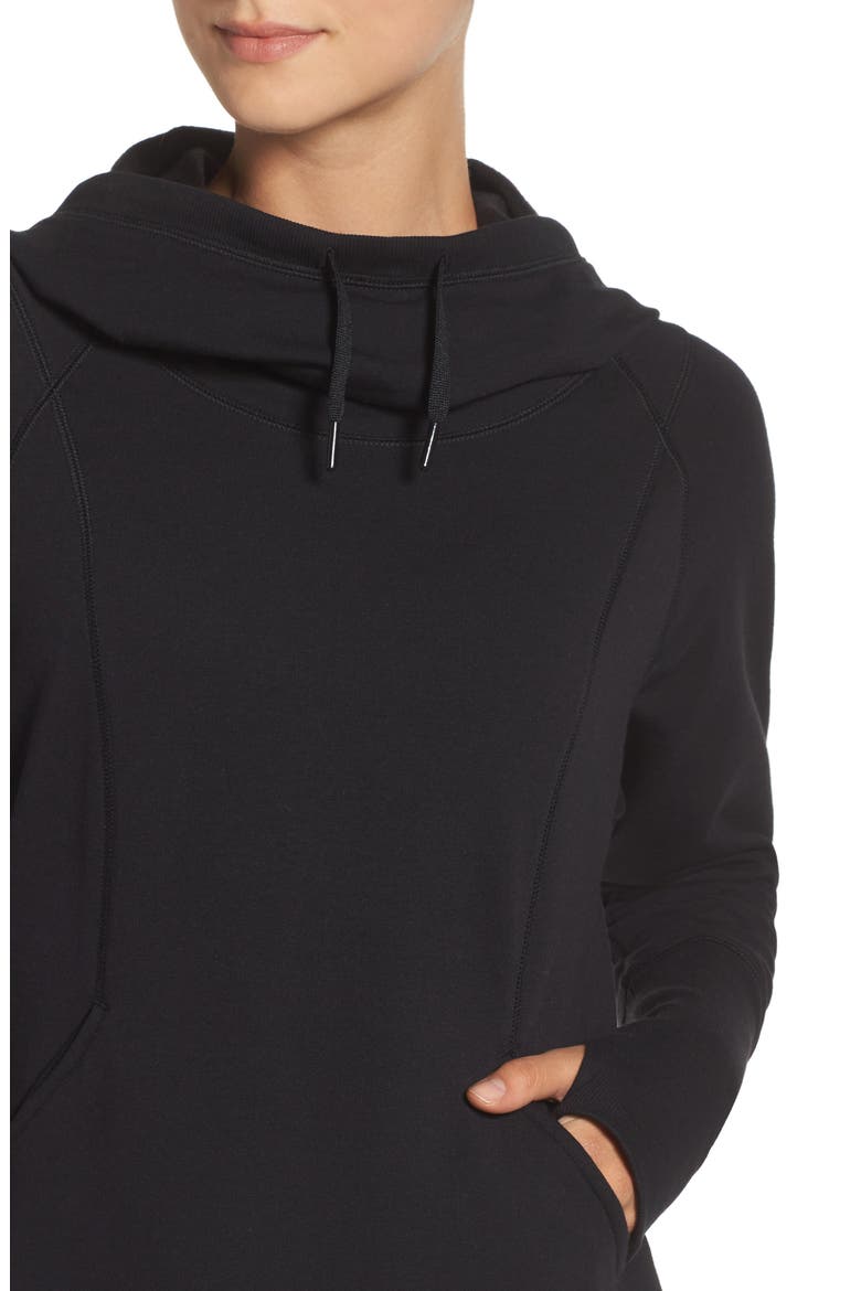 Outta Town Hoodie, Alternate, color, BLACK