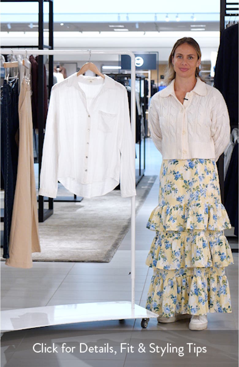 Long Sleeve Button-Up Shirt, sales video thumbnail