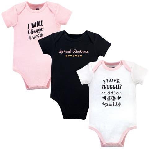 Triple Pack of Soft Cotton Bodysuits (Baby)