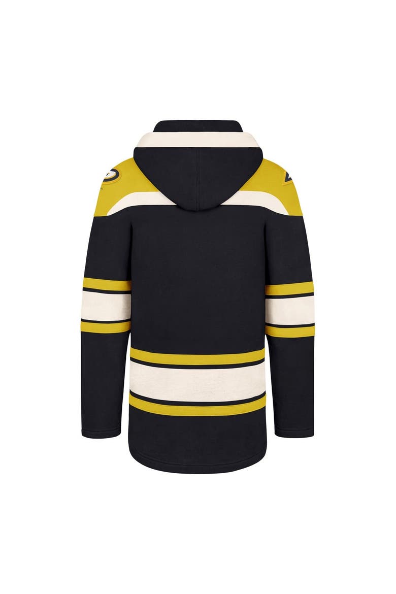 Men's '47  Black Nashville Predators Superior Lacer Hoodie, Alternate, color, Black