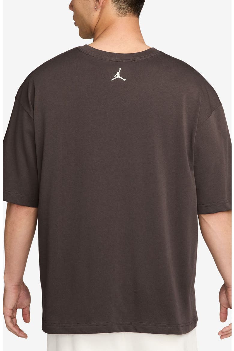 Flight Essentials Boxy Fit Graphic T-Shirt, Alternate, color, BAROQUE BROWN/ SAIL