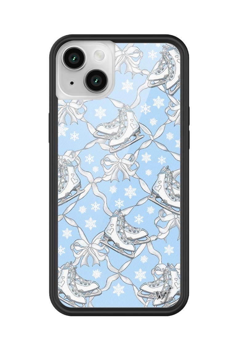 Skates iPhone Case, Alternate, color, Blue