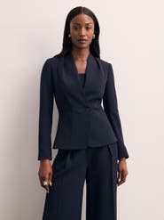 The Fold Arno Clever Crepe Blazer