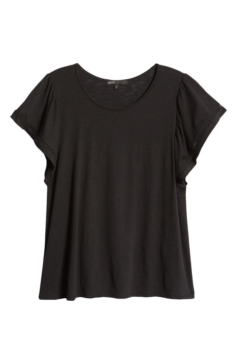 GIBSONLOOK Flutter Sleeve Top, Alternate, color, 