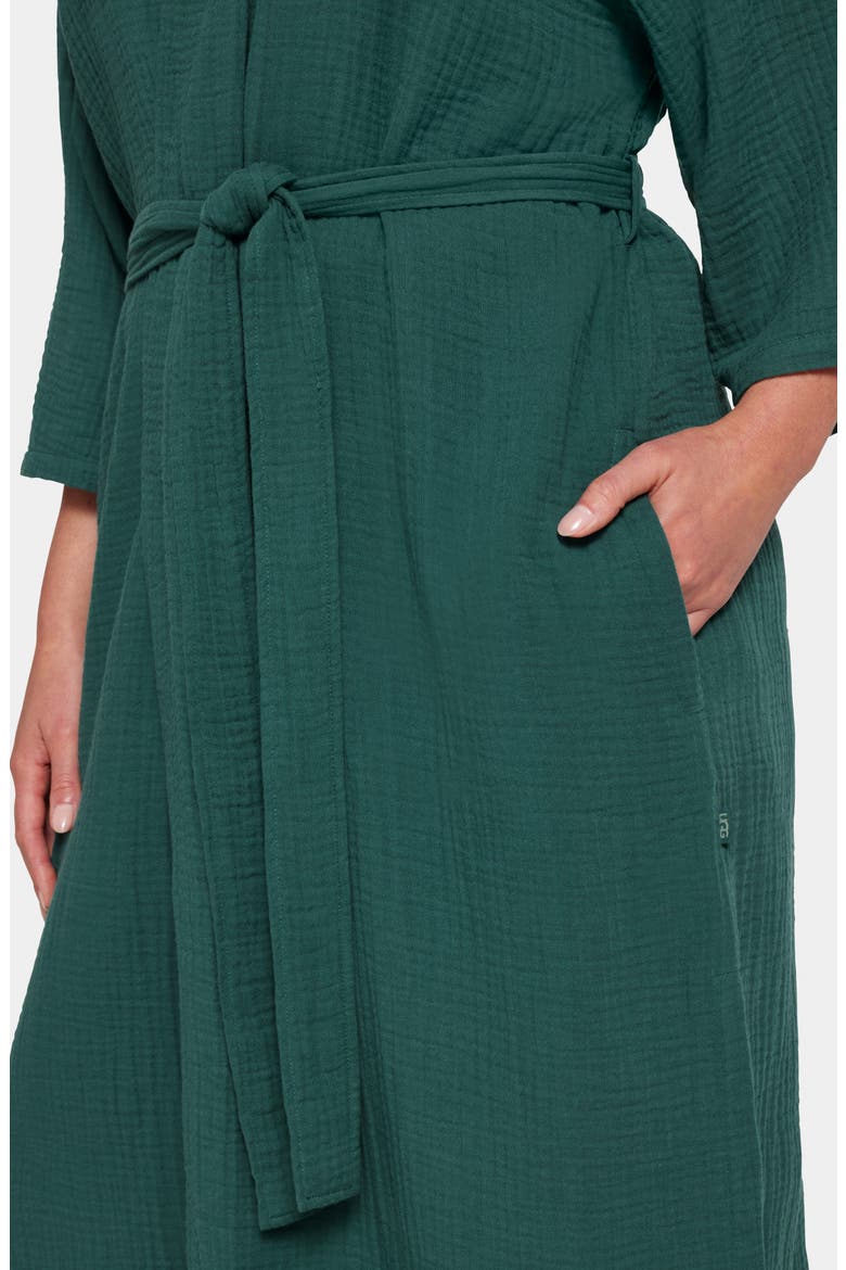 Nichols Gauze Robe, Alternate, color, OCEANIC