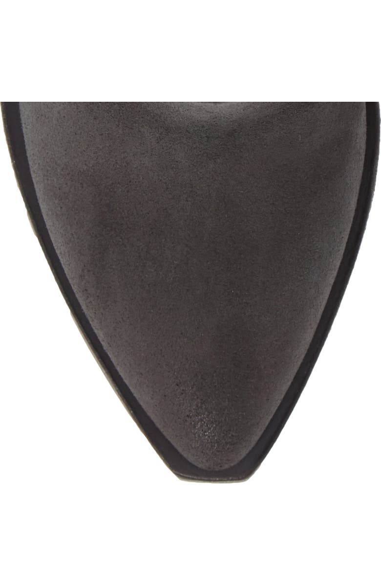 Dolce Vita Kelani Slouchy Western Bootie, Alternate, color, Anthracite