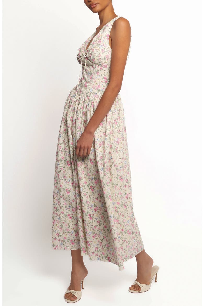 Veda Floral Print Sleeveless Maxi Dress, Alternate, color, PINK