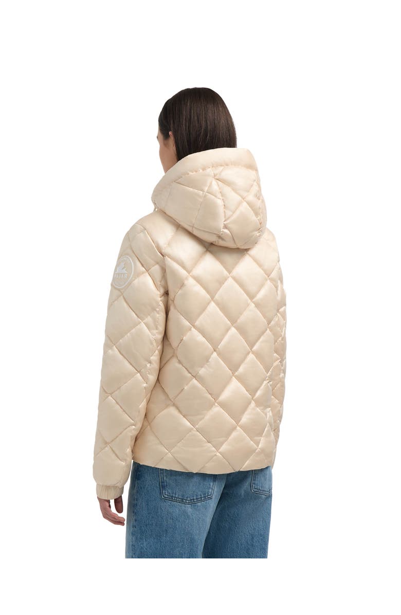 Pajar Skylynn Diamond Quilted Boxy Puffer Jacket, Alternate, color, Chalk