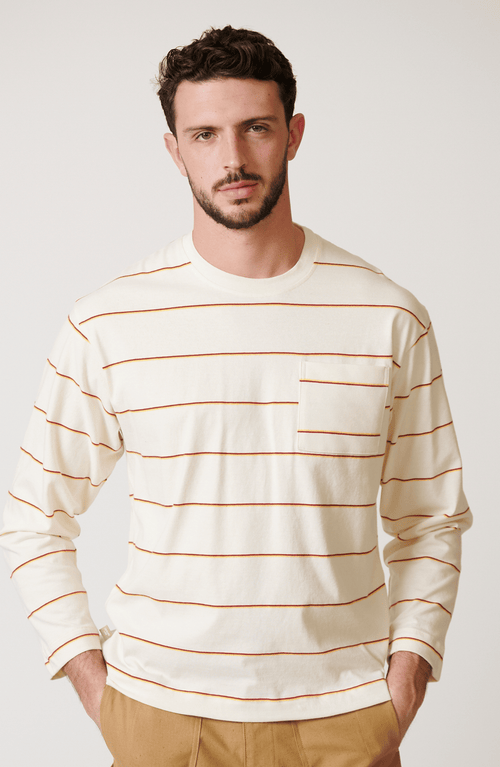 Leisure Lab Caspian Long Sleeve Box T In Multi
