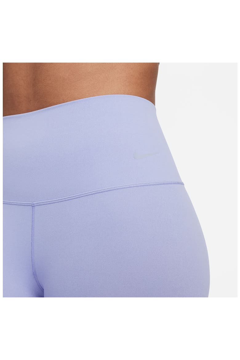 Zenvy Gentle-Support High-Waisted 7/8 Leggings, Alternate, color, INDGHZ/ BLACK