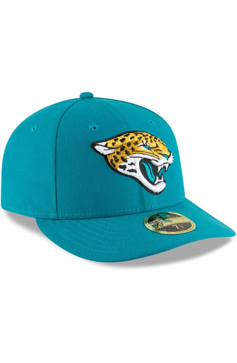 New Era Men's New Era Teal Jacksonville Jaguars Omaha Low Profile 59FIFTY Fitted Hat, Alternate, color, Teal