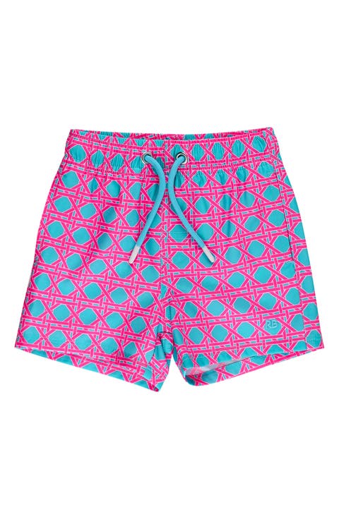 Kids' Neon Sorbet UPF 50+ Swim Trunks (Baby & Toddler)