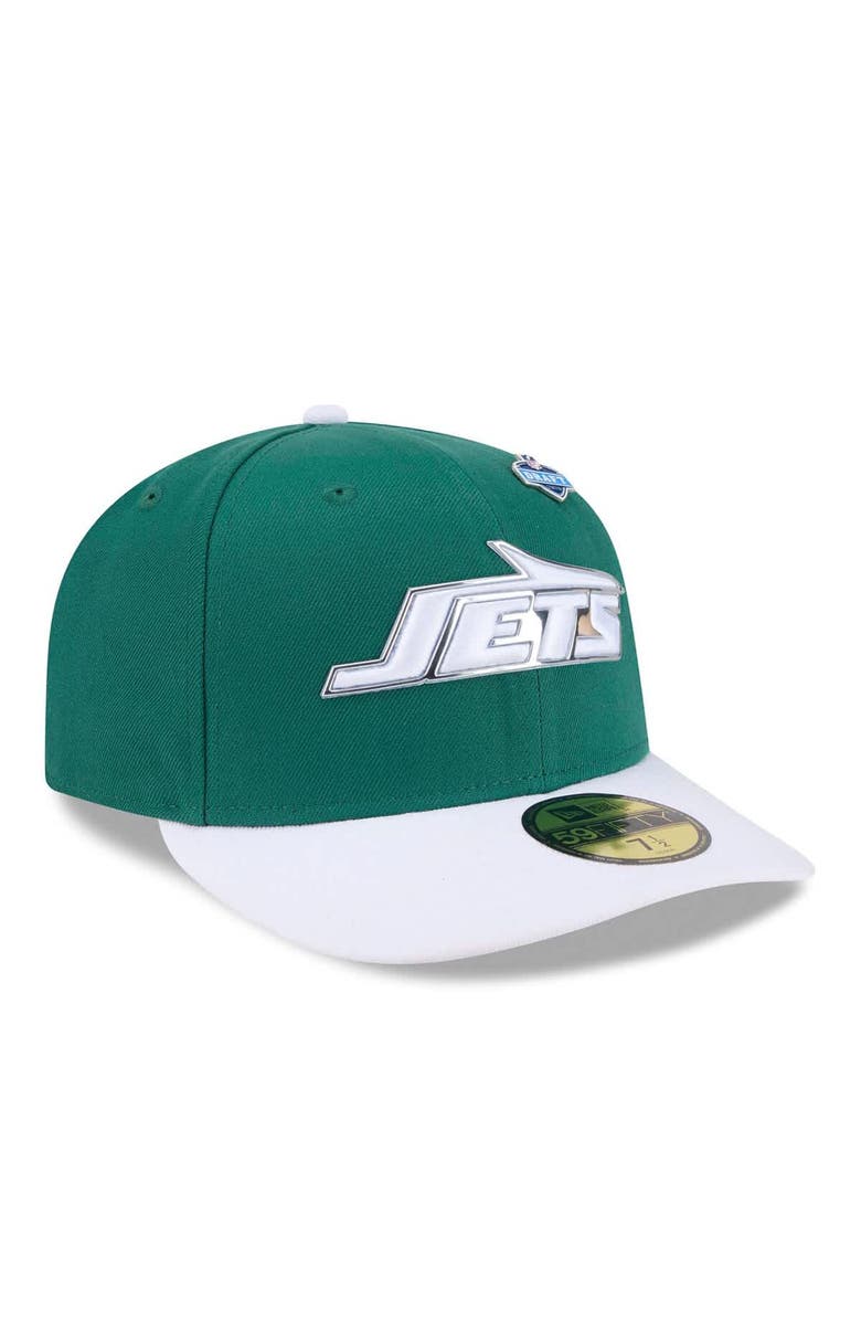 New Era Men's New Era  Green/White New York Jets 2026 NFL Draft Pre-Curved 59FIFTY Fitted Hat, Alternate, color, Green