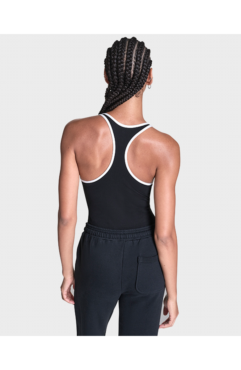 Converse Jersey Bodysuit, Alternate, color, Converse Black