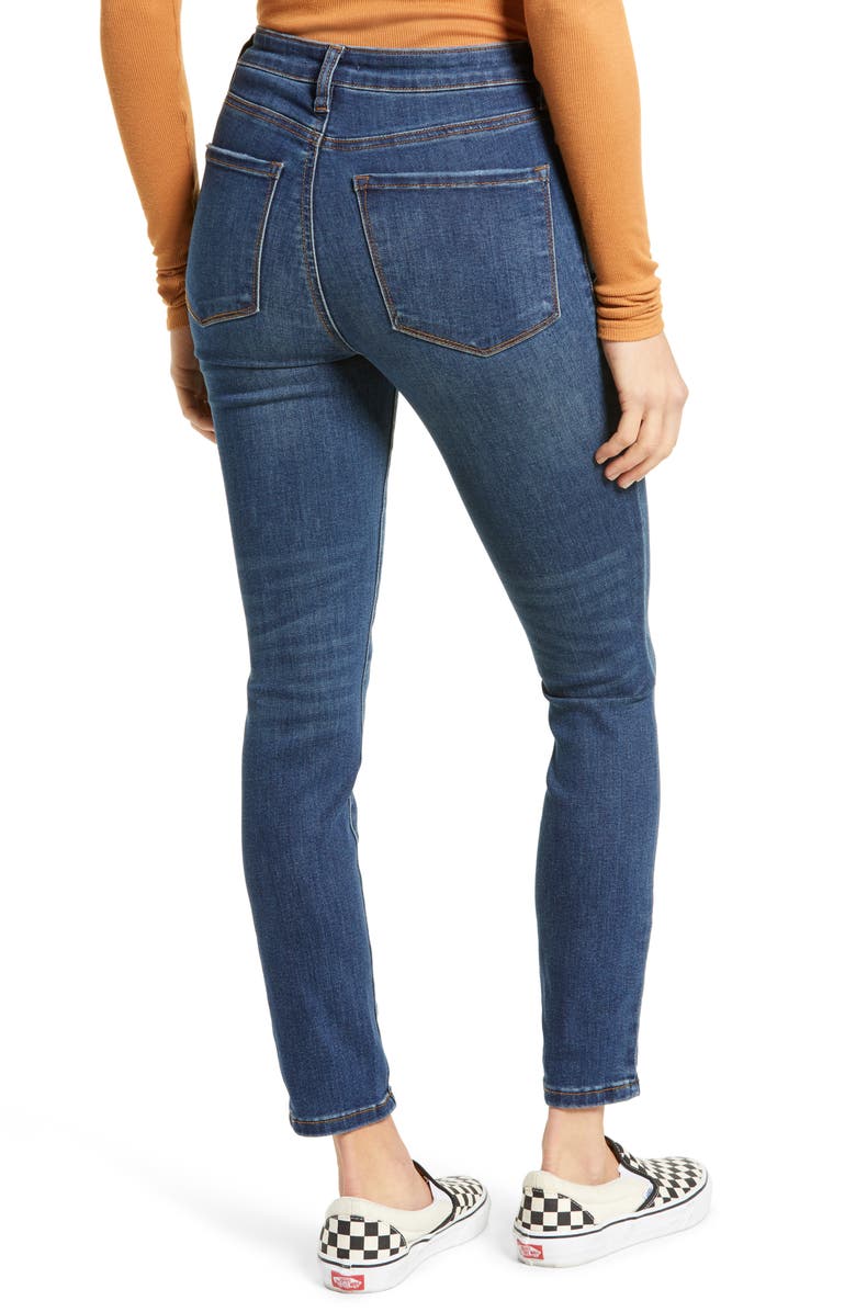 STS Blue Ellie High Waist Ankle Skinny Jeans, Alternate, color, Fay Smith