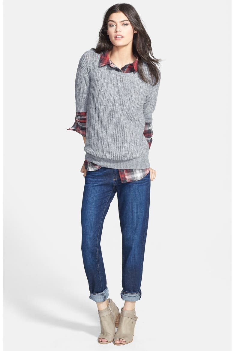 Denim 'Jimmy Jimmy' Boyfriend Skinny Jeans (Nordstrom Exclusive), Alternate, color, WESTON