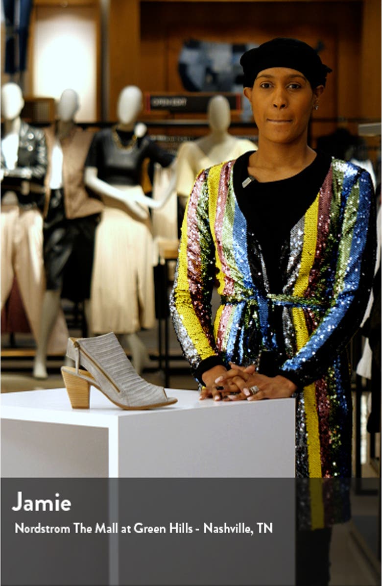 Cayanne Peep Toe Sandal, sales video thumbnail