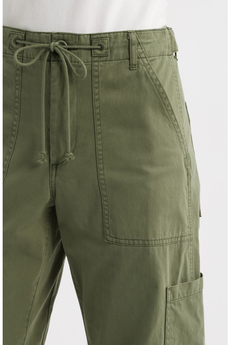 Sabrina High Waist Barrel Twill Utility Pants, Alternate, color, MEADOW