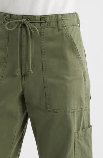 Sabrina High Waist Barrel Twill Utility Pants