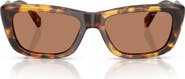 Miu Miu 56mm Rectangular Sunglasses