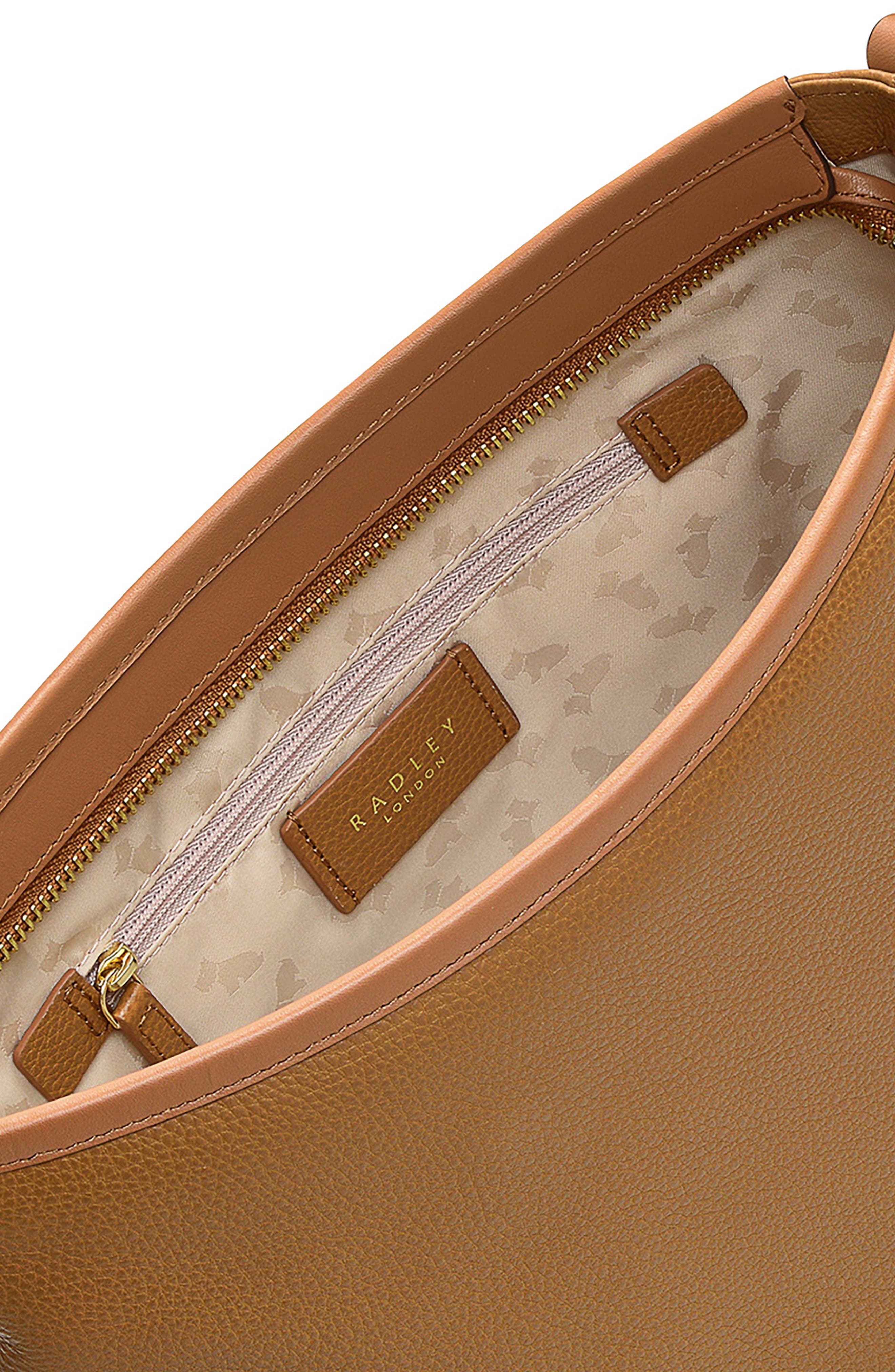 Radley Babington Pebbled Leather Shoulder Bag, Alternate, color, 