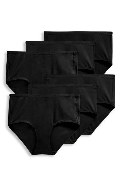 Womens Organic Cotton Stretch Modern Brief - 6 Pack