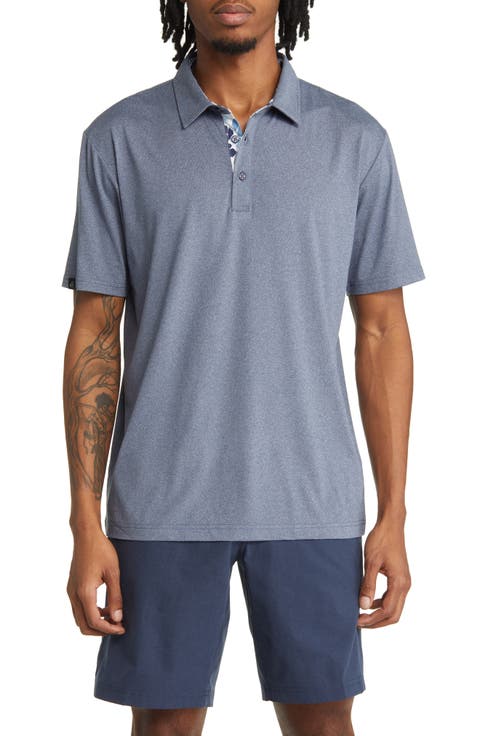 James Solid Stretch Golf Polo