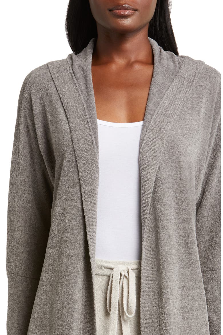 CozyChic™ Lite® Hooded Cocoon Cardigan, Alternate, color, GRAPHITE