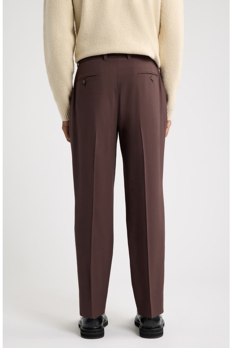 Mid Taper Trousers, Alternate, color, BROWN BEAN